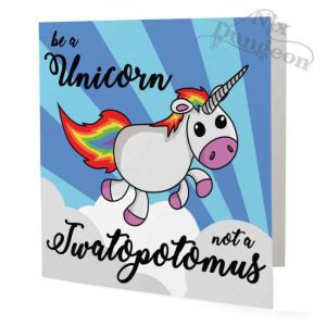 Be a Unicorn Card