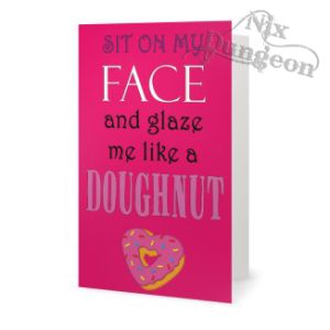 Glazed Doughnut Card