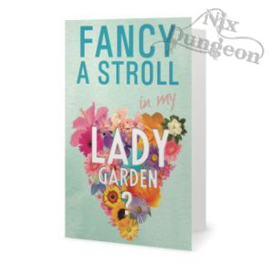 Lady Garden Card