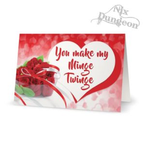 Minge Twinge Card