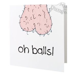 Oh Balls Card