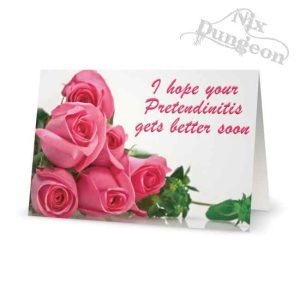 Pretendinitis Card