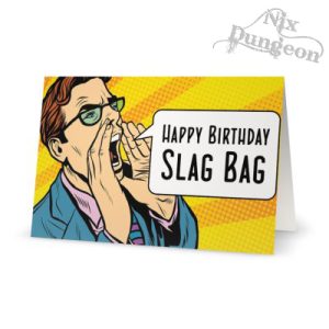Slag Bag Card