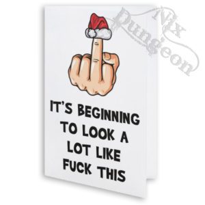 A lot like fuck this card