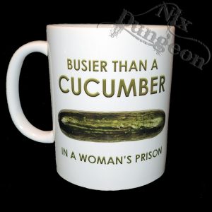 Busier than a Cucumber Mug