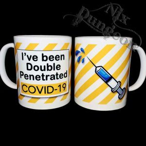 Covid-19 Double Penetration Mug