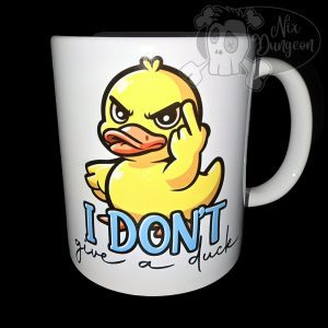 I don't give a duck mug