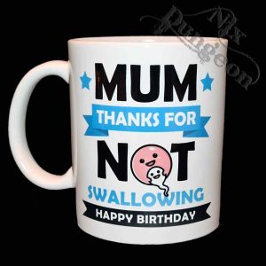Personalised Mum Swallow Mug