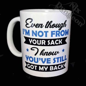 Personalised 'Not' Dad Sack Mug