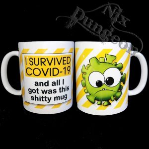 Survived Covid-19 Shitty Mug