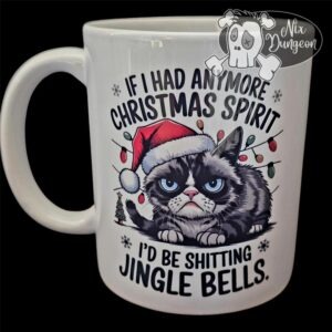 Christmas Spirit Cat Mug